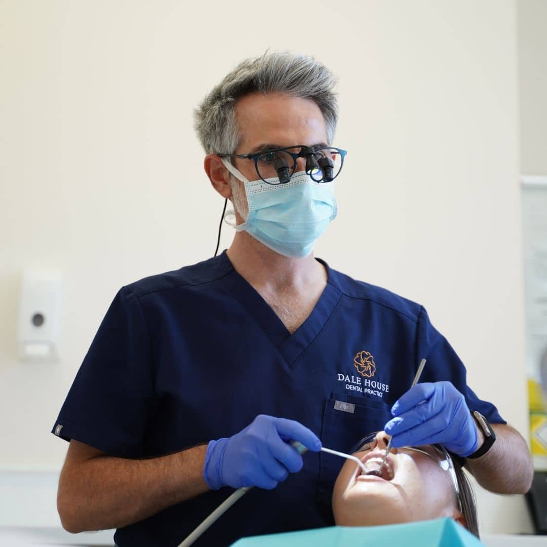 Dale House Dental patient smiling